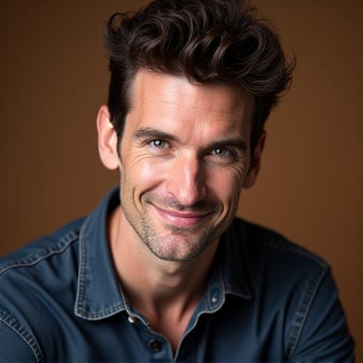Promotional headshot of comedian Dave Hughes.